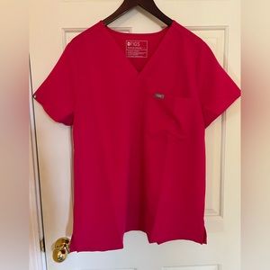 Figs Caterina One Pocket size L in Ultra Rose